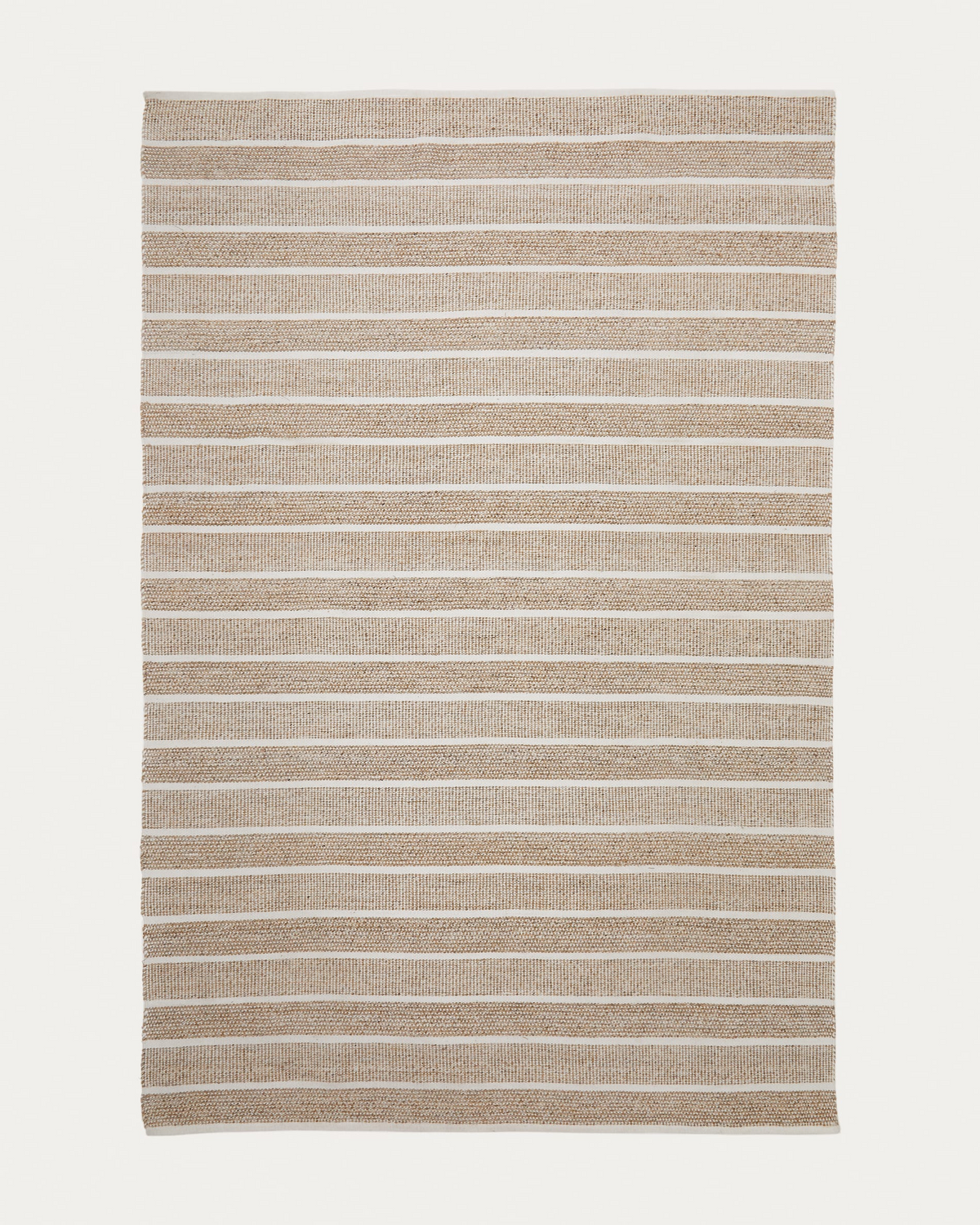Apandi Rug Texture Bicolor Striped Japandi Rug | JapandiStore