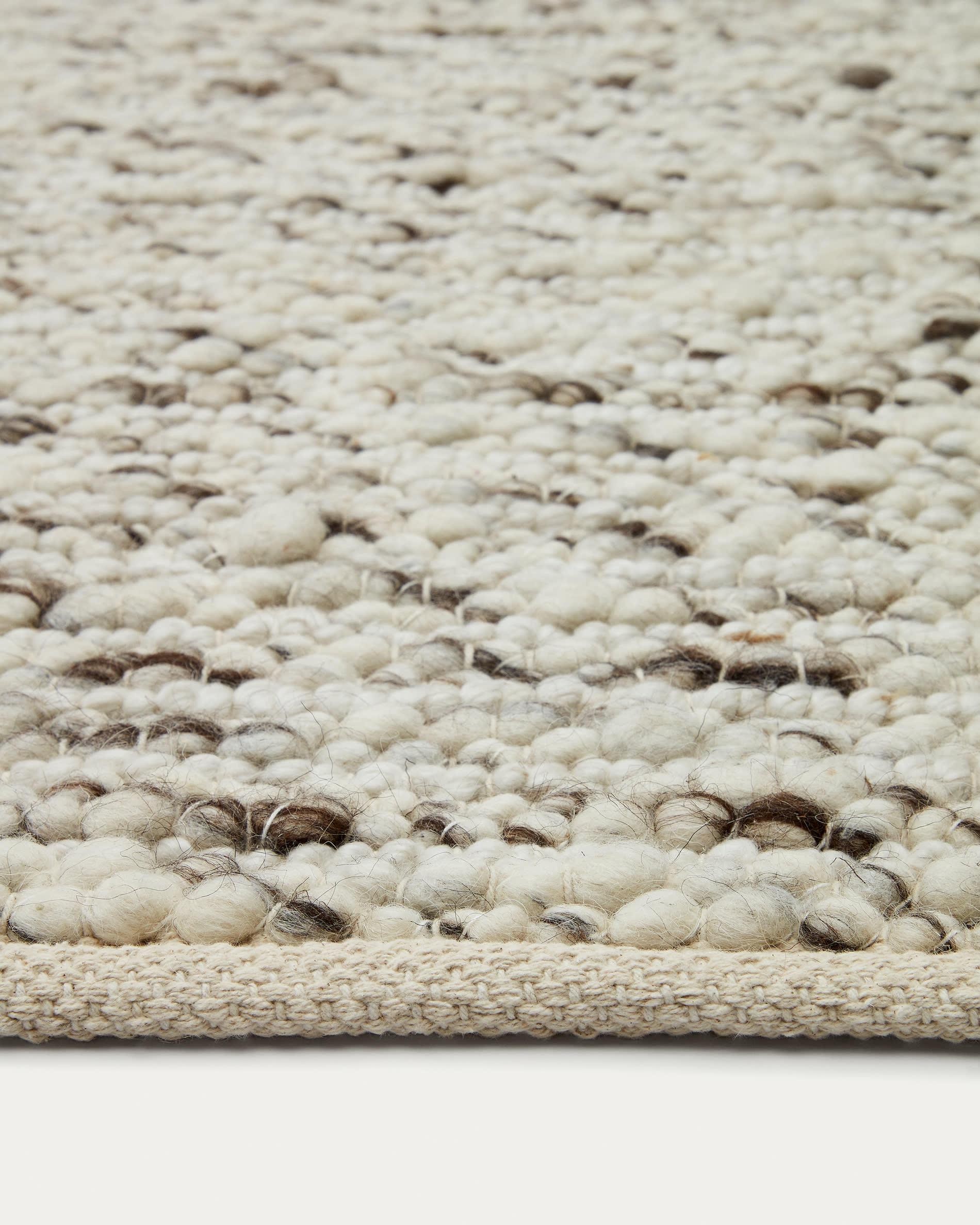 Apandi Rug Texture Bicolor Japandi Rug | JapandiStore