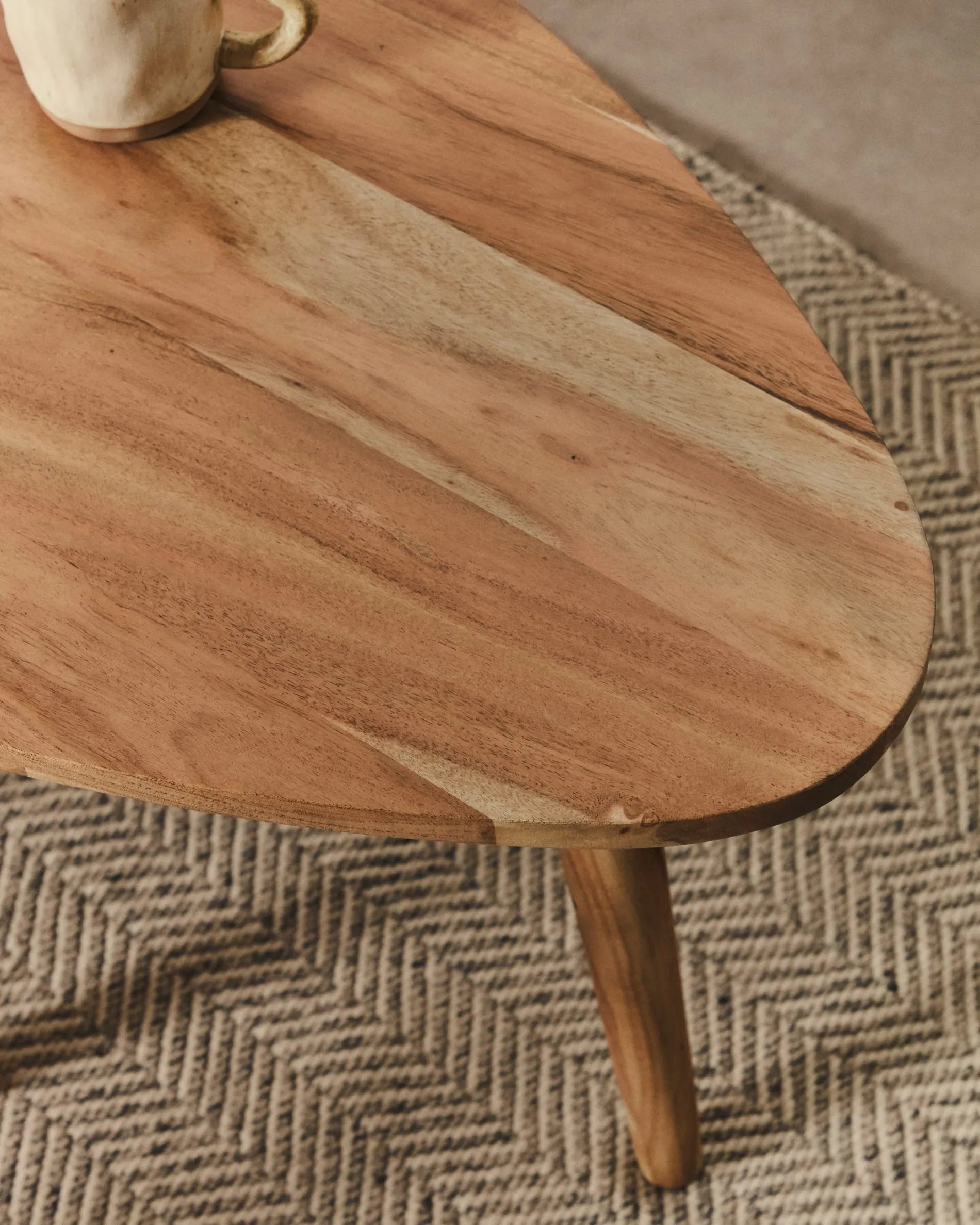 Small Japandi Coffee Table