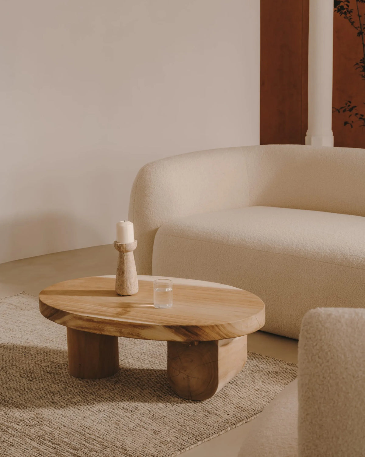 Driftwood Japandi Coffee Table
