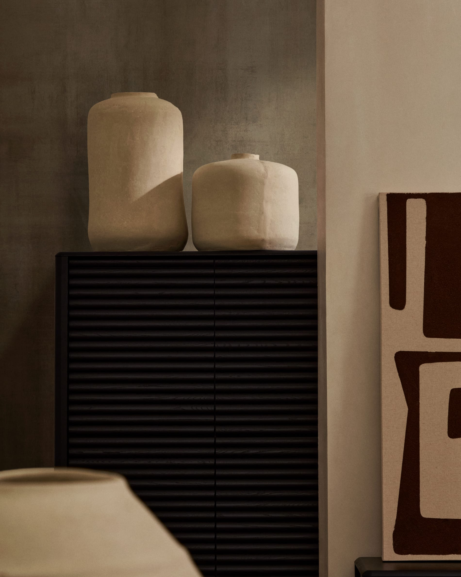 Japandi Cylindrical Vase